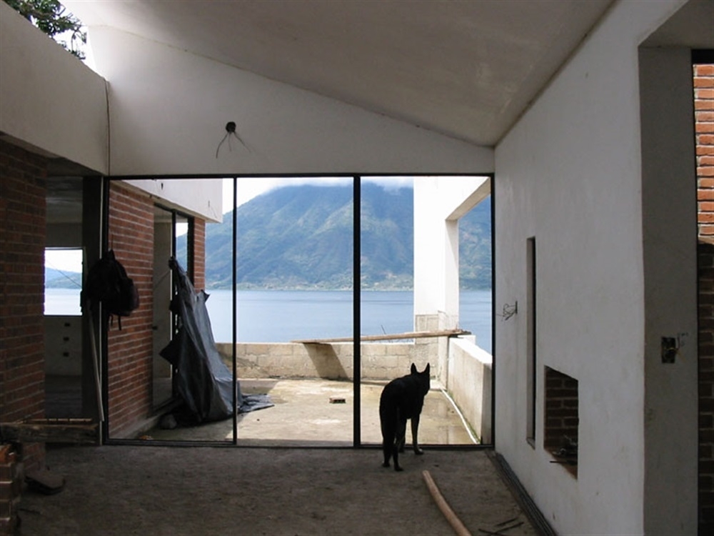 Vue depuis le séjour sur les volcans du lac Atitlan
© P.-Y. Diascorn 