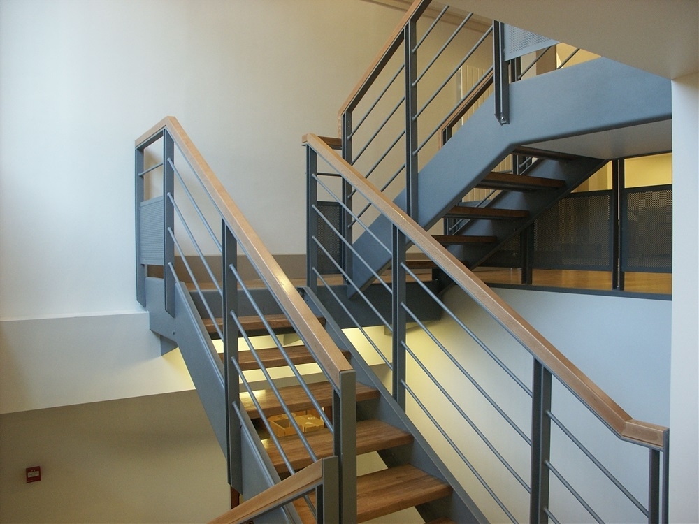 Détail sur l'escalier
