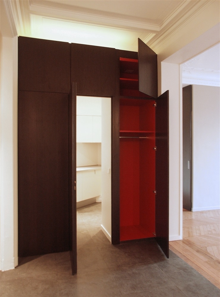 penderie d'entrée, accés buanderie
