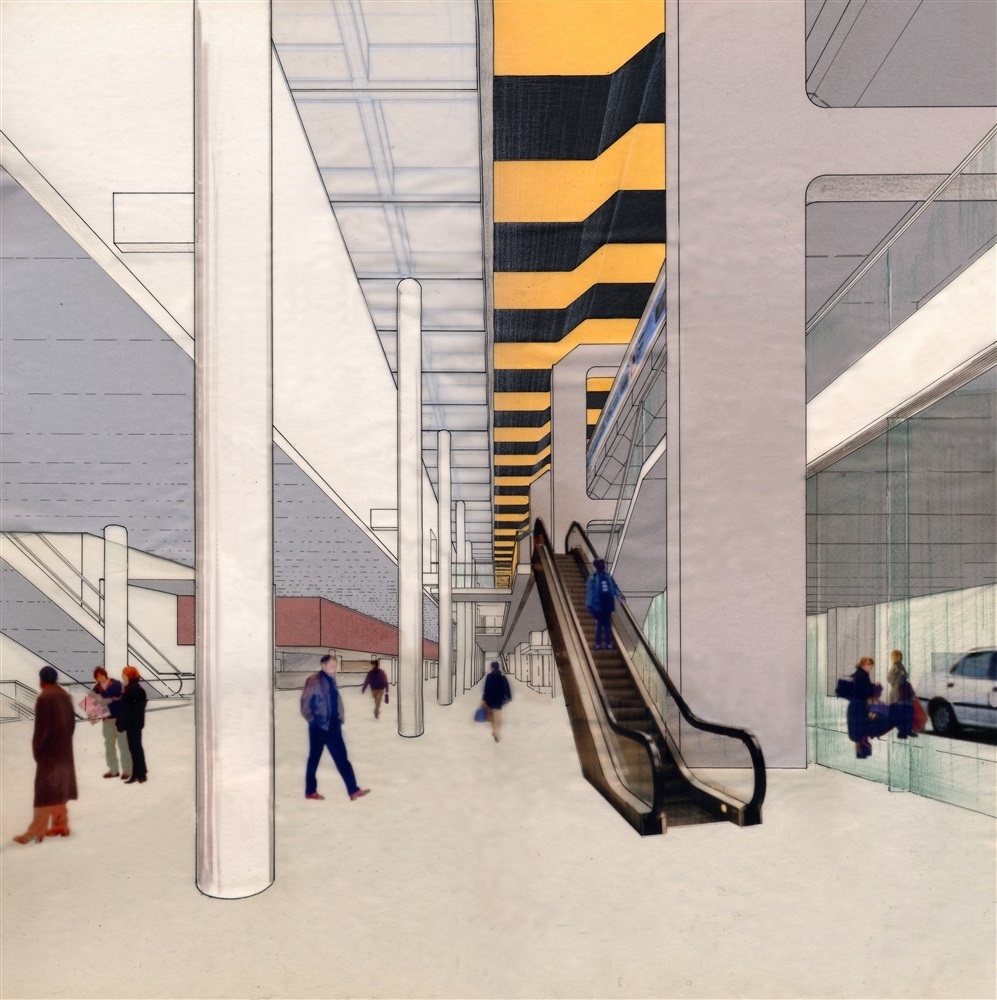 Le hall des arrivées
 