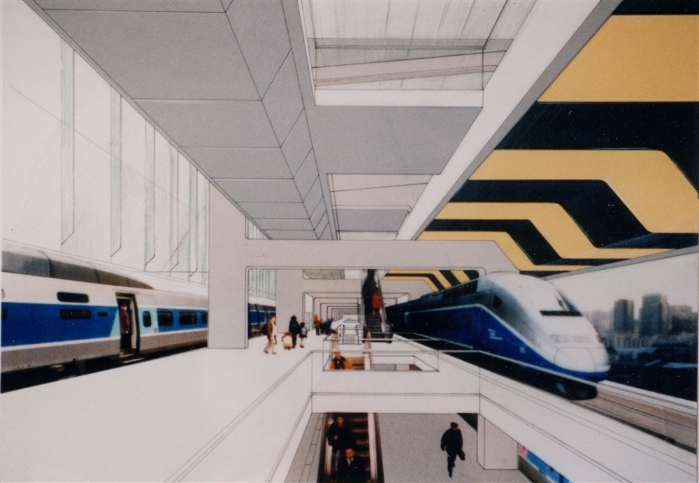 Les quais des arrivées
 