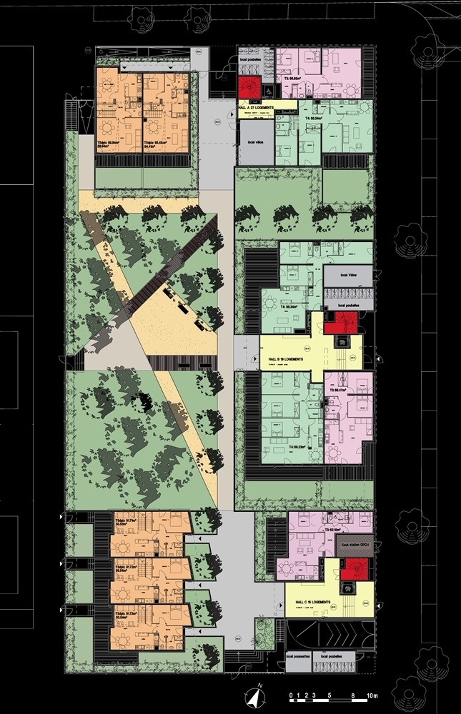 plan du rez de jardin
