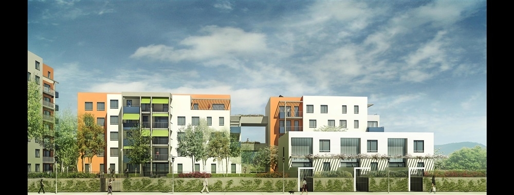 vue du coeur d'îlot
© image, O.Donnet 