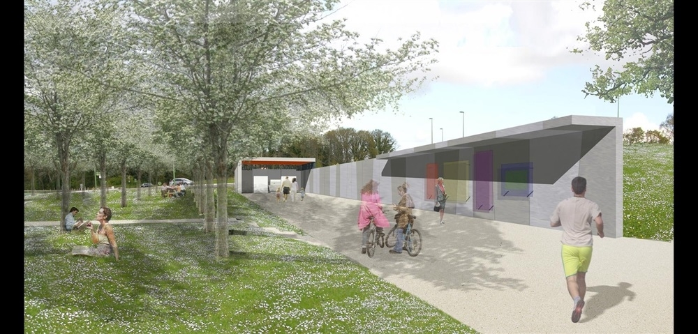 vue depuis la voie de randonnée
