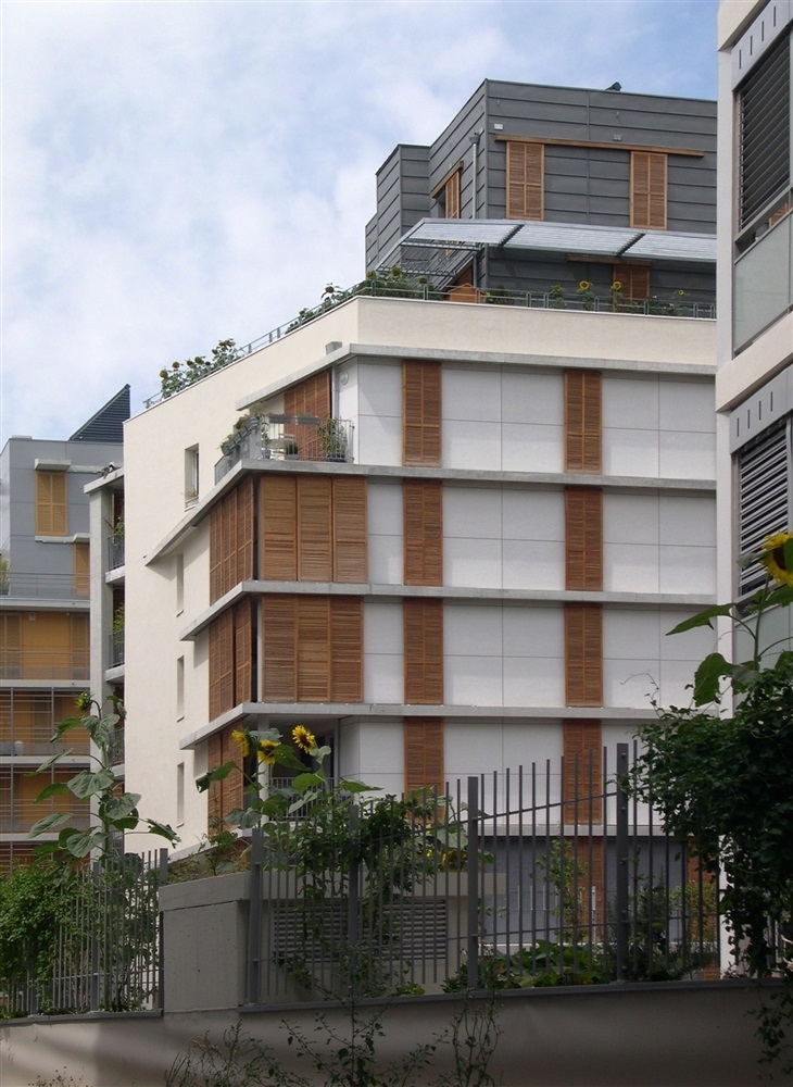 vue du coeur d'îlot
