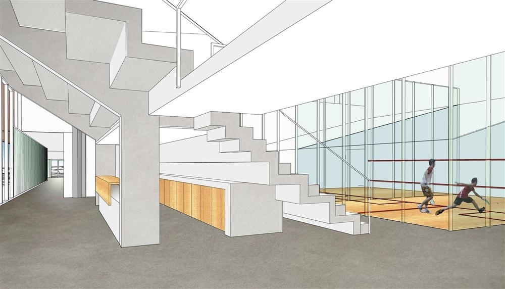 vue du hall d'entrée
