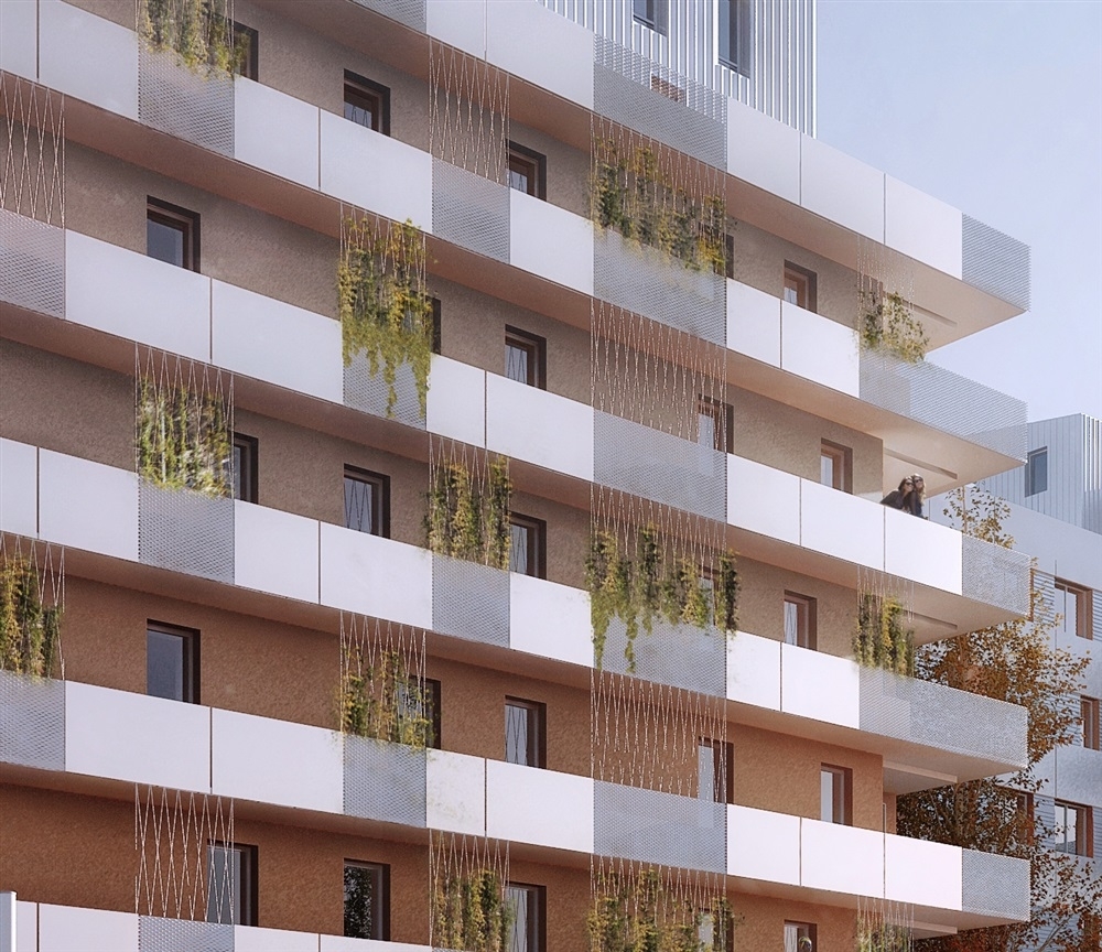 détail façade coté rue
© image, LN graphique 