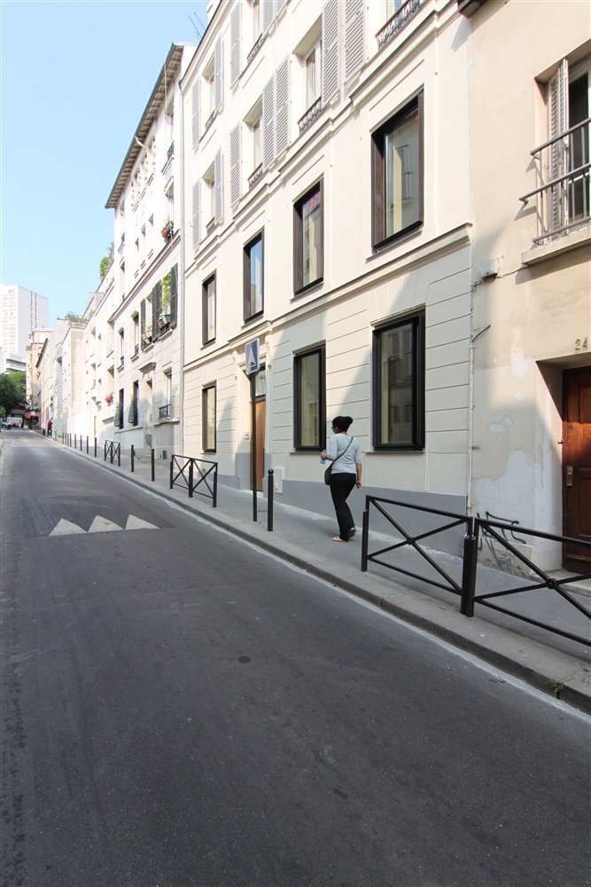 Façade - 26 rue Levert Paris 20 ème
