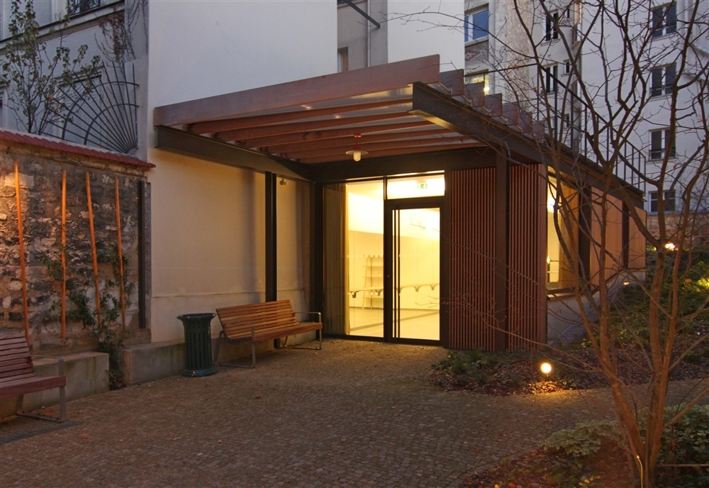 la salle d'activités
