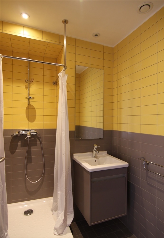 salle de douche individuelle
