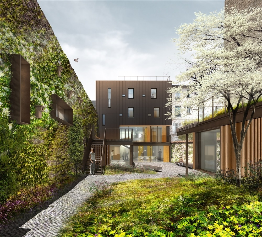 vue depuis le jardin
© image, BEVA 