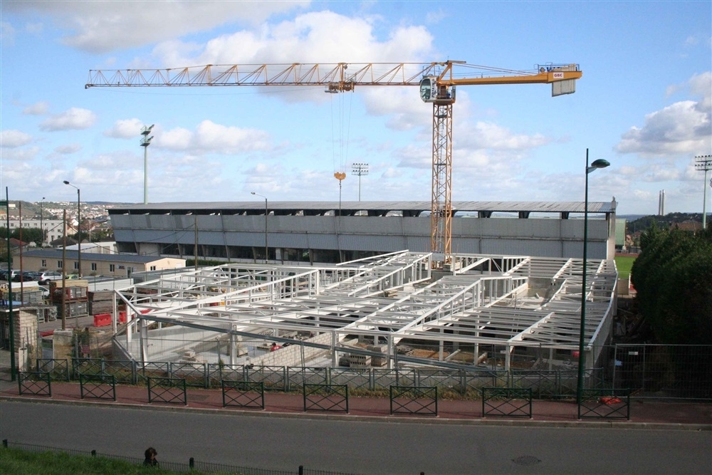 le chantier au 12 octobre 2012
