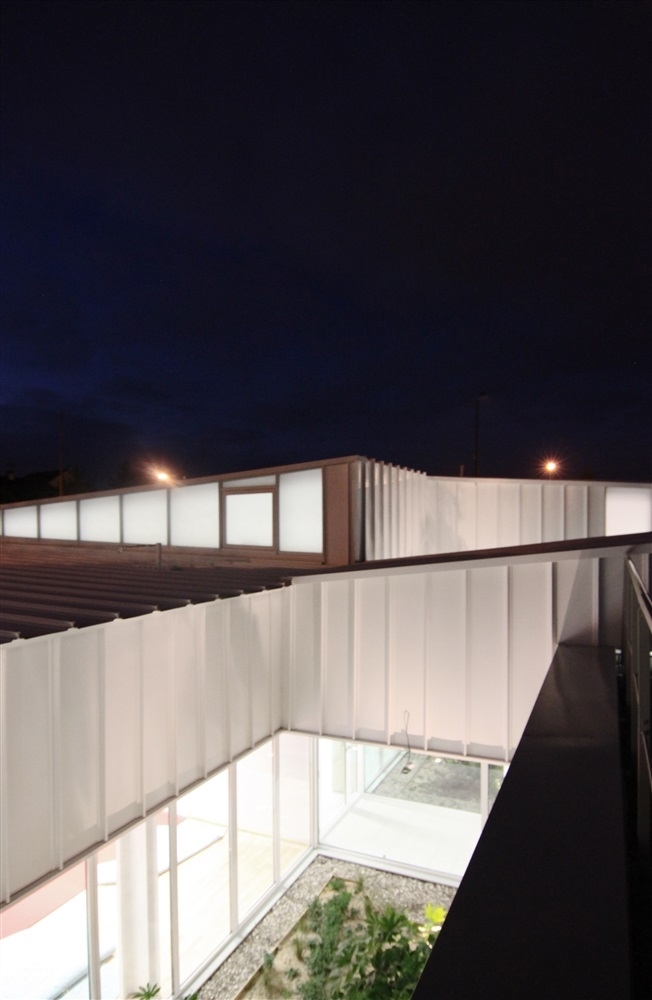 vue du toit végétalisé
